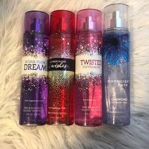 Bath and body works mists